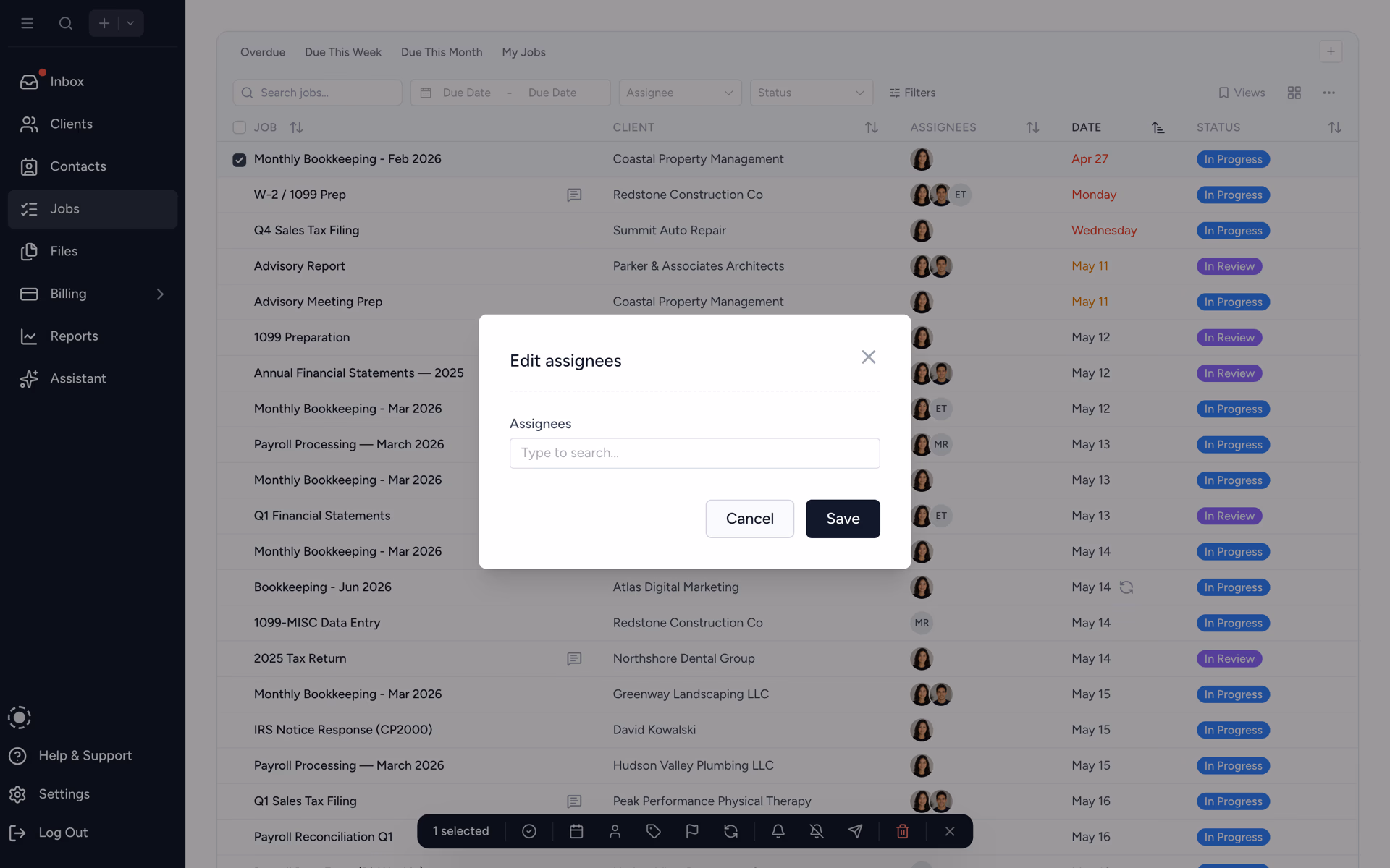 Bulk-assign teammates to multiple tasks at once