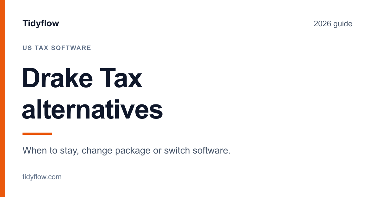 Drake Tax Alternatives: When to Switch and What to Choose (2026)