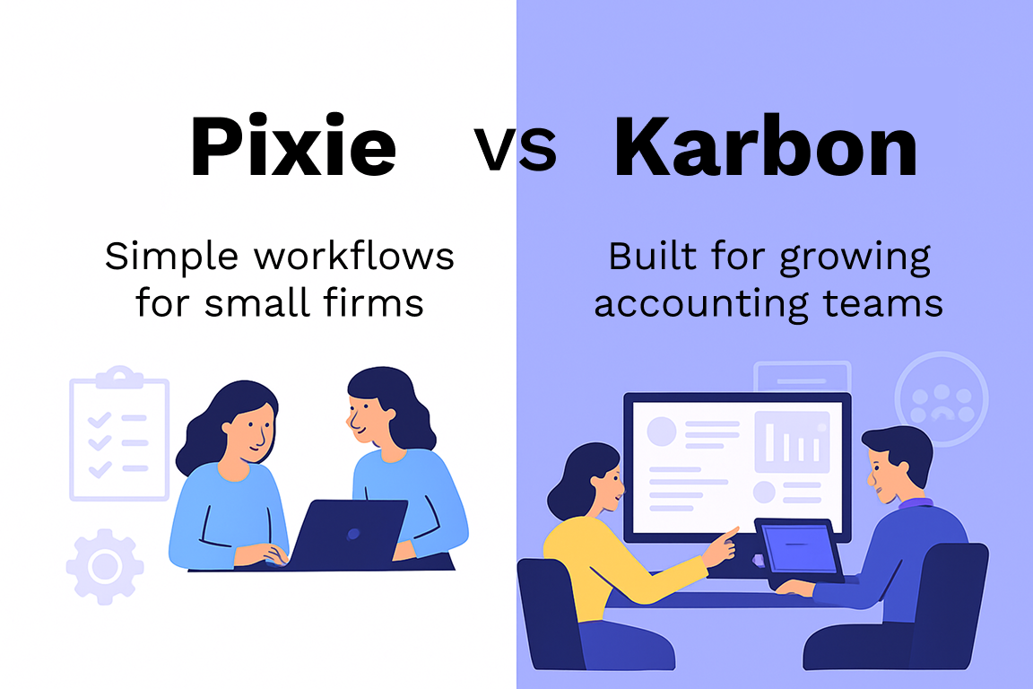 Pixie vs Karbon: Best Practice Management for Accountants