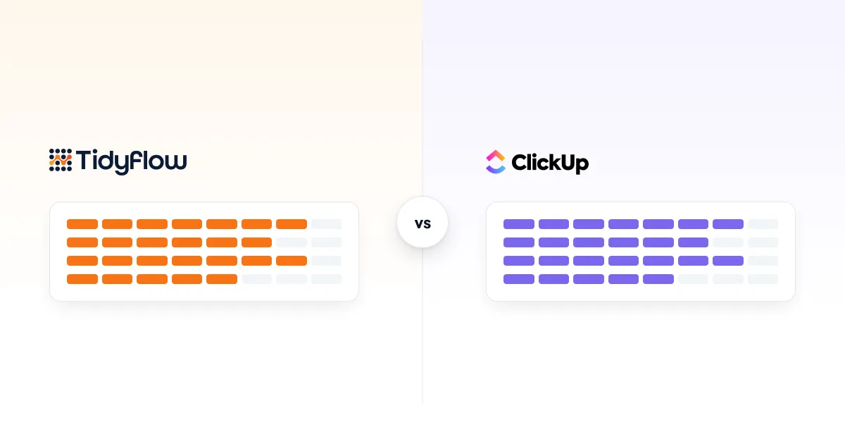 Tidyflow vs ClickUp for Accounting Firms