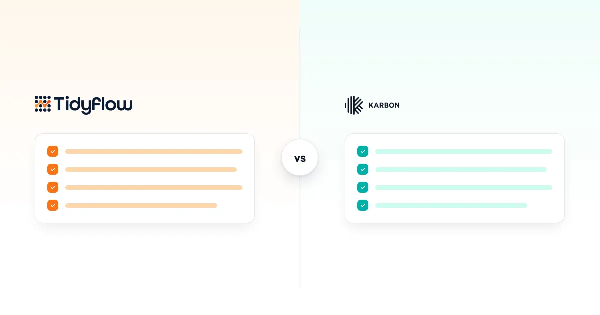 Tidyflow vs Karbon: Compared for Accounting Firms